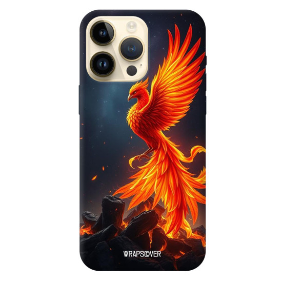 iPhone 11 Silikon Kılıf Anka Ateş