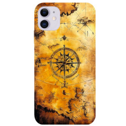 iPhone 11 Pro Max Silikon Kılıf Harita