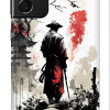Samsung Galaxy S24 Ultra Silikon Kılıf Samurai Siyah Beyaz