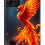 Samsung Galaxy S22 Silikon Kılıf Anka Ateş
