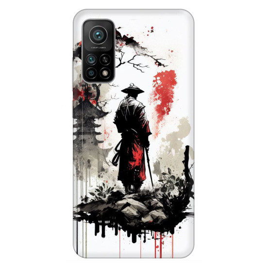 Redmi Note 11 Pro Silikon Kılıf Samurai Siyah Beyaz