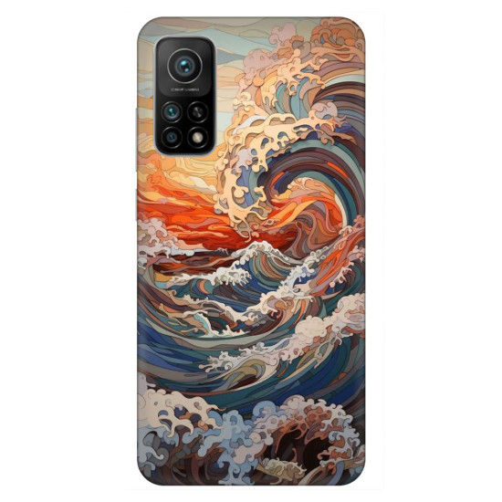 Xiaomi 10T Pro Silikon Kılıf Yağlı Dalga Xiaomi 10T Pro Silikon Kılıf Yağlı Dalga