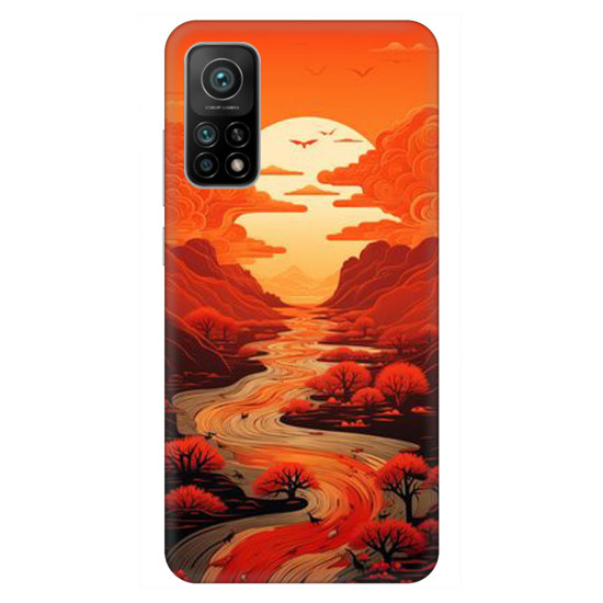 Redmi Note 13 Pro Plus Silikon Kılıf Kızıl Canvas