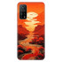 Redmi Note 13 Pro Plus Silikon Kılıf Kızıl Canvas