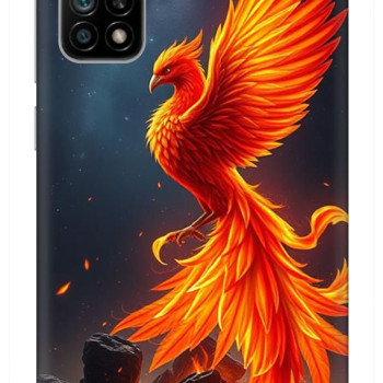 Redmi Note 11 Pro Silikon Kılıf Anka Ateş