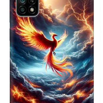 Redmi Note 11 Pro Silikon Kılıf Anka Bulutlar