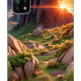 Xiaomi 12 Lite Silikon Kılıf Dağ G&uuml;n Batımı