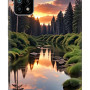 Xiaomi 11 Silikon Kılıf Dağ Dere