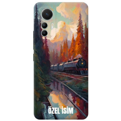 Xiaomi 11 Lite Silikon Kılıf Canvas Tren