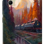 Xiaomi 11 Lite Silikon Kılıf Canvas Tren