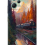 Redmi Note 12 Pro 5G Silikon Kılıf Canvas Tren
