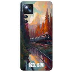 Xiaomi 12T / 12T Pro Silikon Kılıf Canvas Tren
