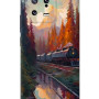 Redmi Note 13 Silikon Kılıf Canvas Tren