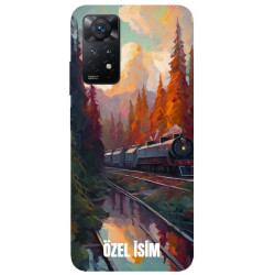 Redmi Note 11 Pro Silikon Kılıf Canvas Tren