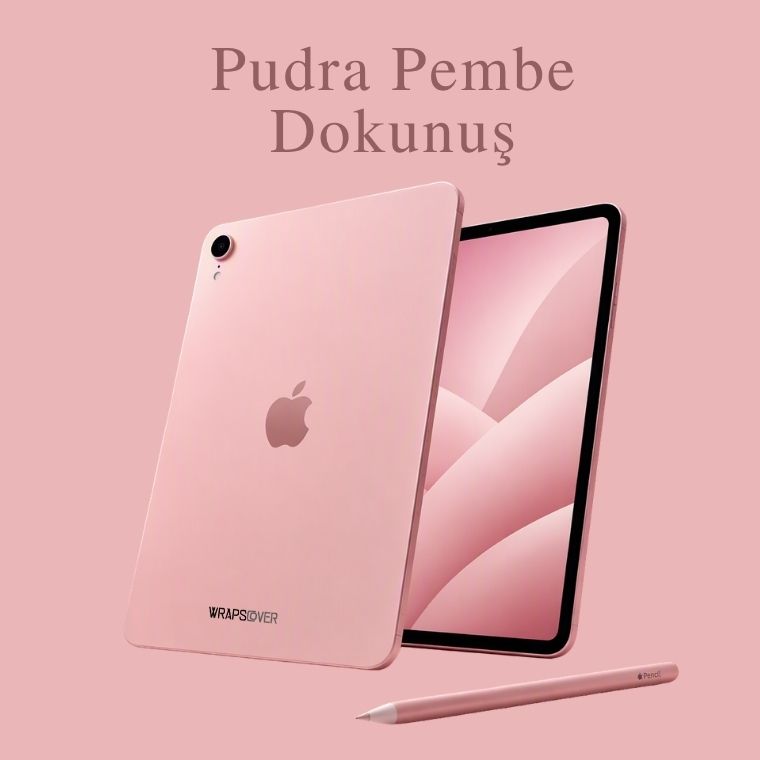 iPad Kaplama Pudra Pembe