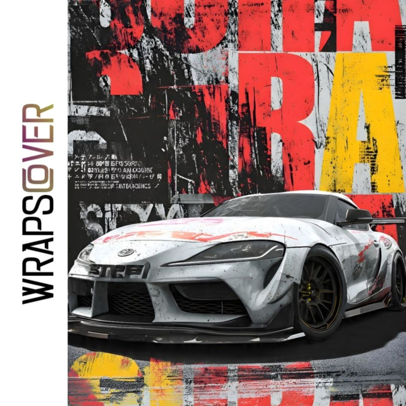 Toyota Supra Poster A3
