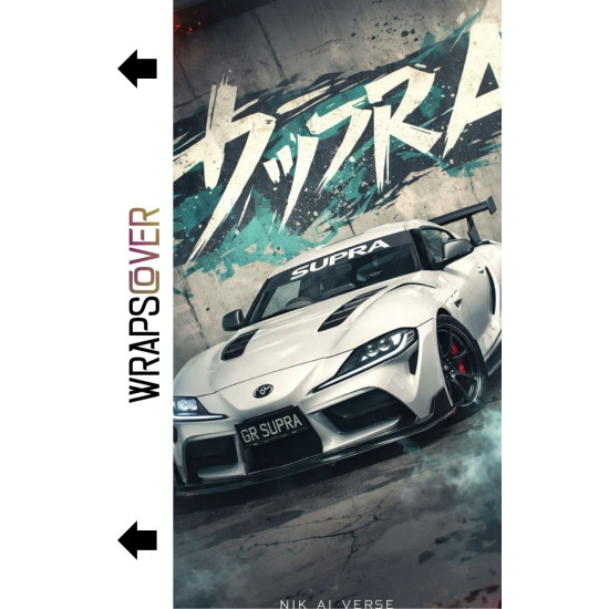 Toyota Supra Poster A4