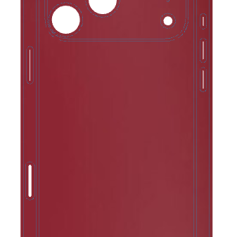 iPhone 16 Pro Max Kaplama Bordo