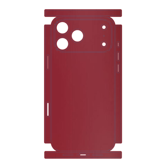 iPhone 17 Pro Max Kaplama Bordo