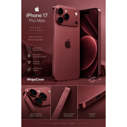 iPhone 16 Pro Max Kaplama Bordo iPhone 16 Pro Max Kaplama Bordo