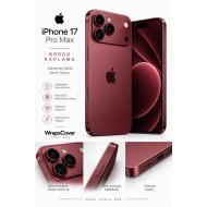 iPhone 17 Pro Max Kaplama Bordo iPhone 17 Pro Max Kaplama Bordo