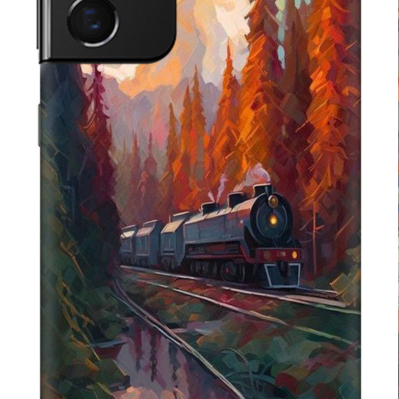 Samsung Galaxy S23 Silikon Kılıf Canvas Tren