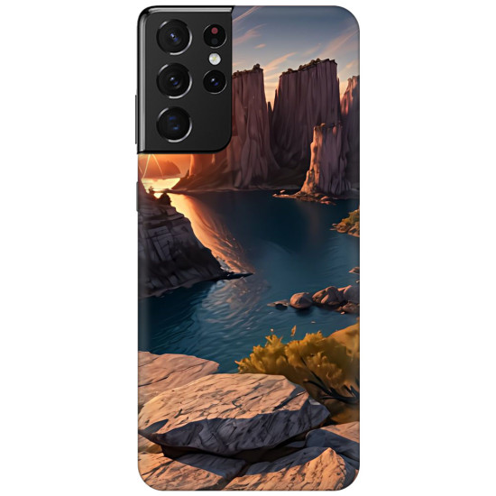 Samsung Galaxy A23 Kaplama Doğa Suluboya Samsung Galaxy A23 Kaplama Doğa Suluboya