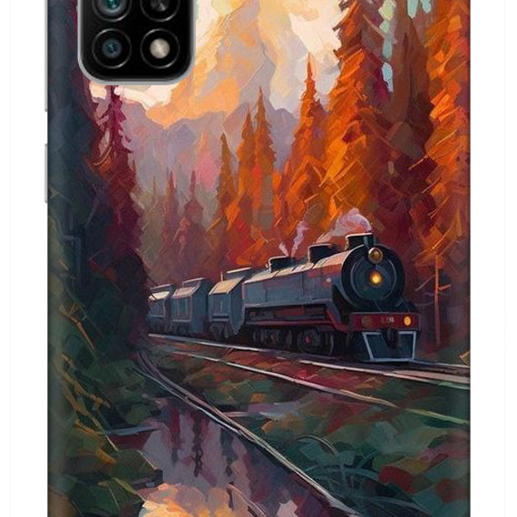 Redmi Note 13 Silikon Kılıf Canvas Tren